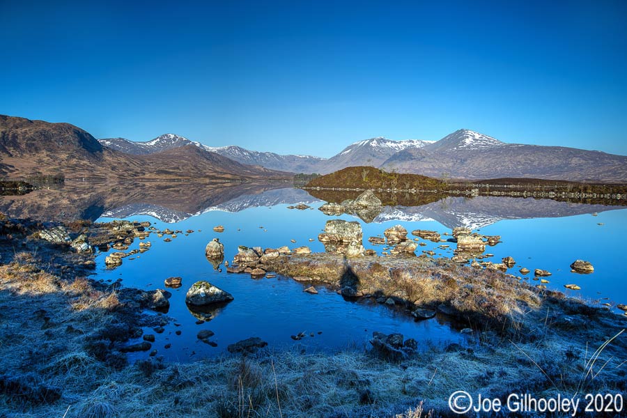 Lochan na-h-Achlaise on Rannoch Moor