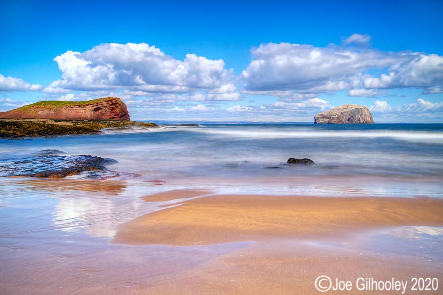 Seacliff Beach and The Bass Rock