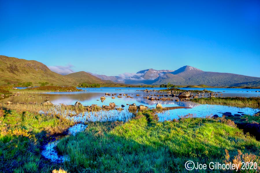 Lochan na-h-Achlaise on Rannoch Moor