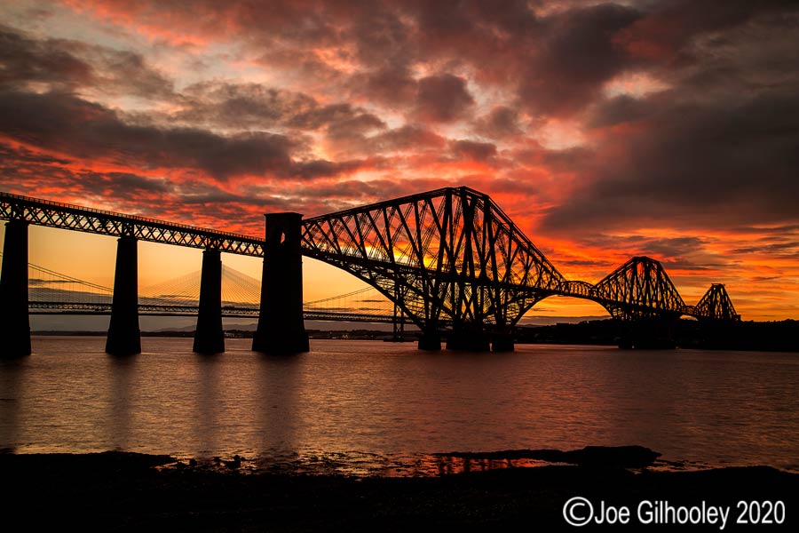 Forth Bridge sunset