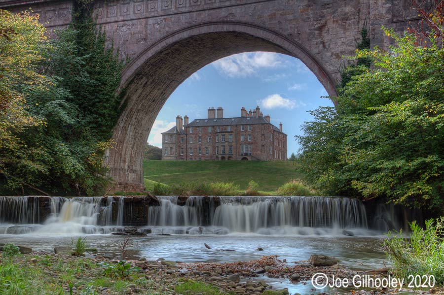 Dalkeith House through Montagu Bridge