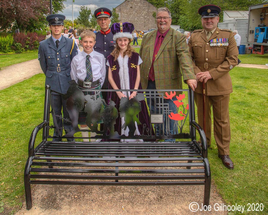 War Memorial Bench , Loanhead