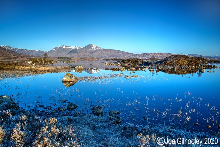 Lochan na-h-Achlaise on Rannoch Moor