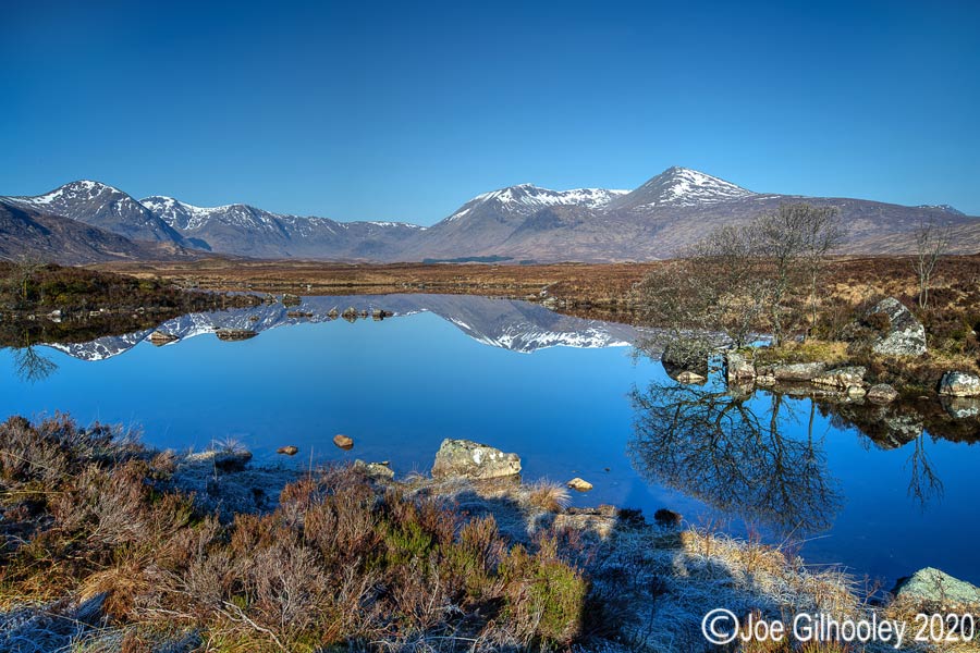 Lochan na-h-Achlaise on Rannoch Moor