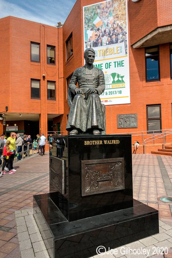 Brother Walfrid Statue Celtic Park