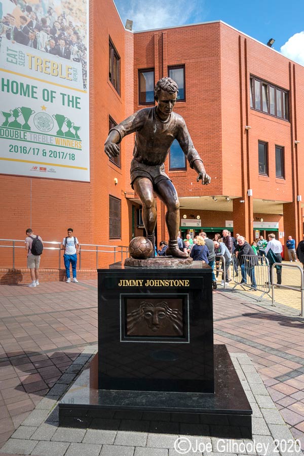 Jimmy Johnstone Statue Celtic Park