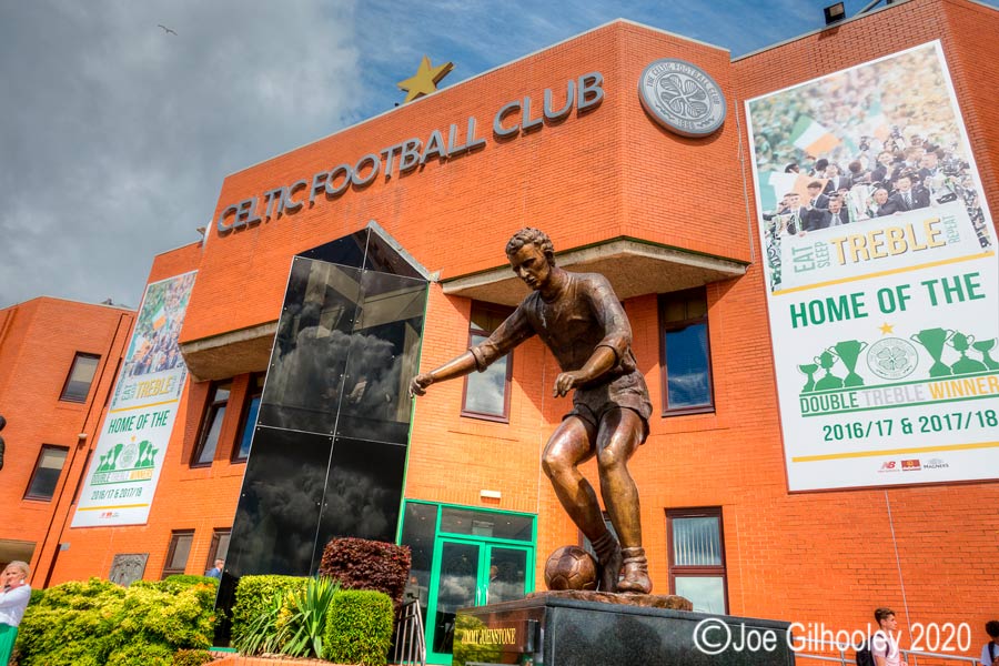 Jimmy Johnstone Statue Celtic Park