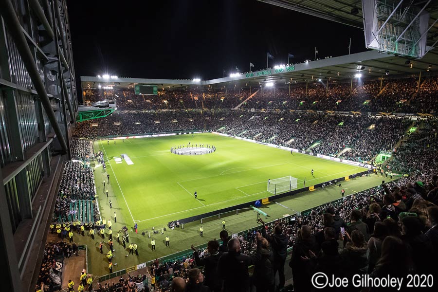 Celtic Park  light show