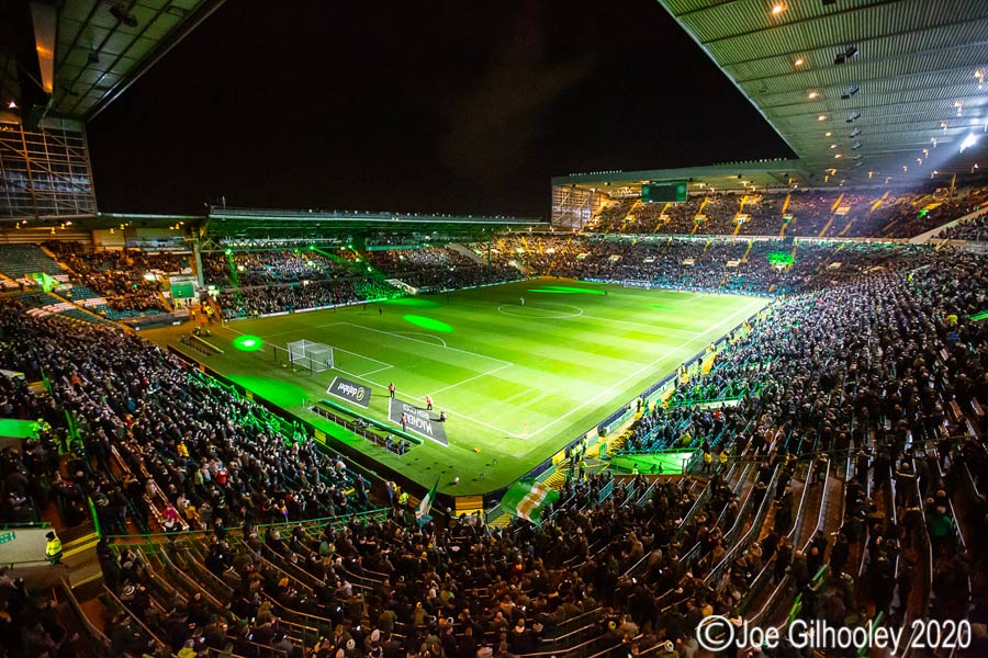 Celtic Park  light show