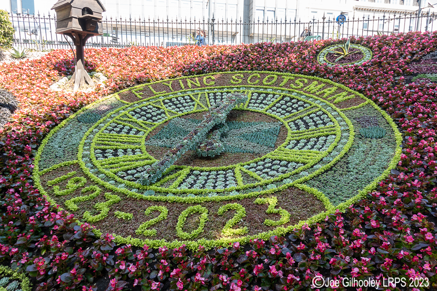 Floral Clock Princes Street Gardens Edinburgh Floral Clock Princes Street Gardens Edinburgh