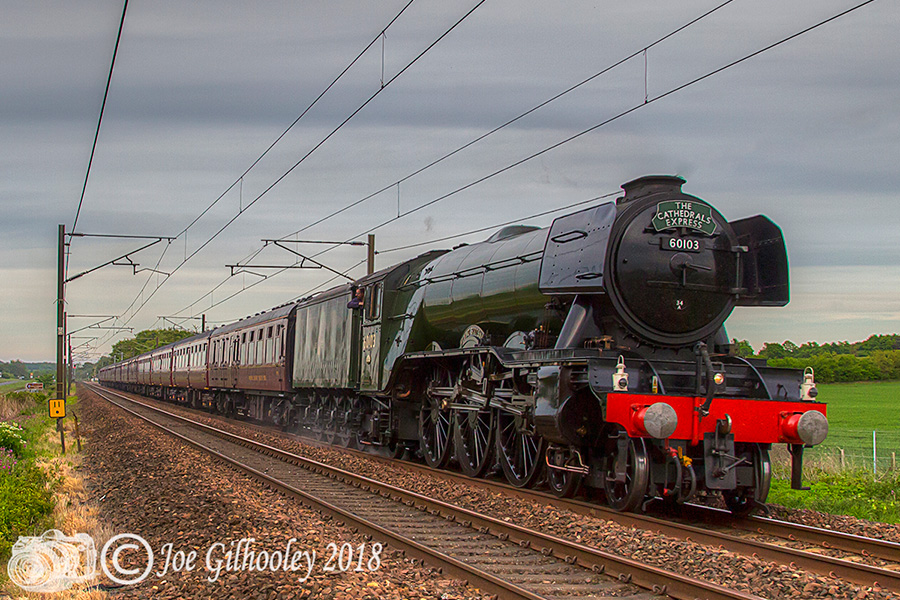Flying Scotsman on East Coast Line