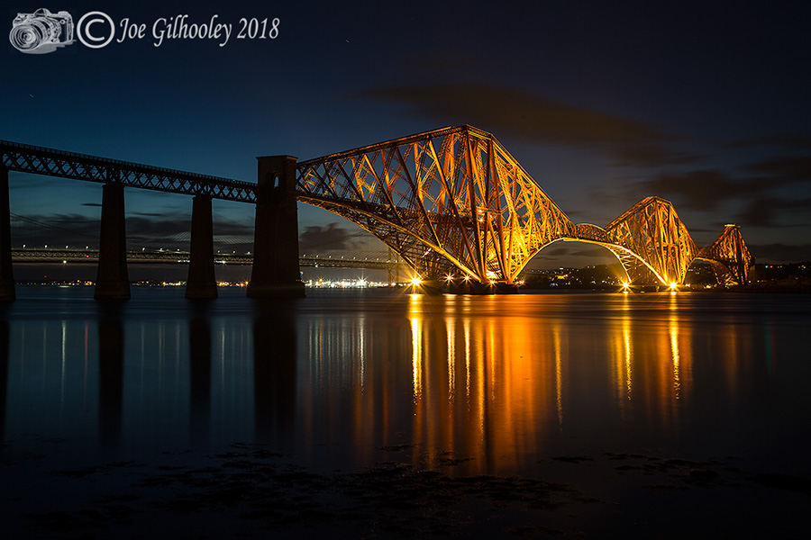 Forth Bridge by night
