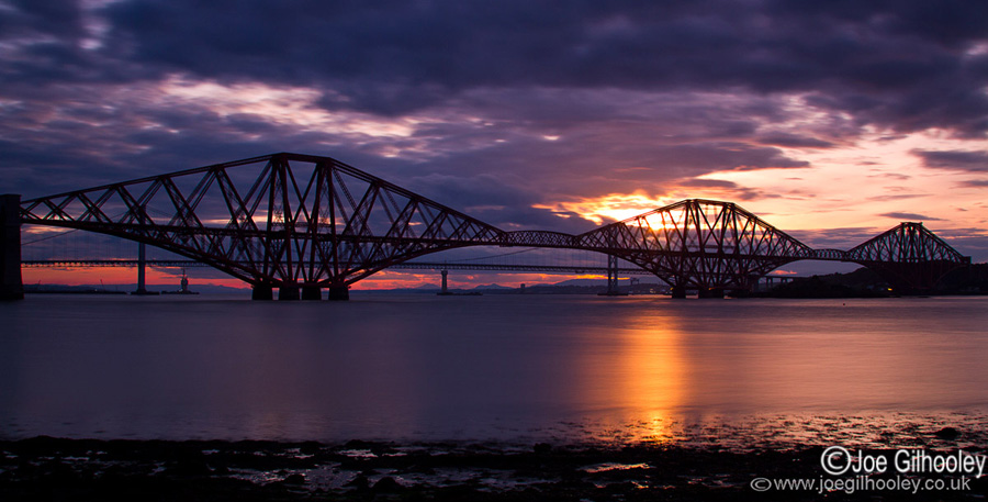 Forth Bridge Sunset