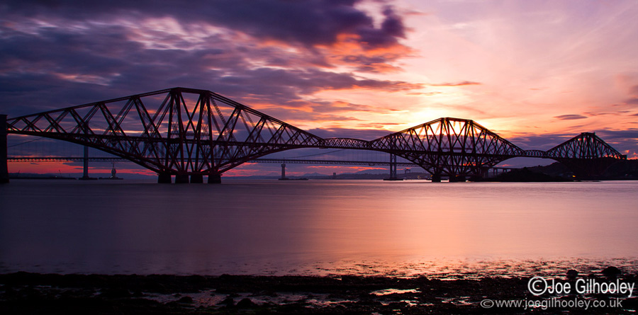 Forth Bridge Sunset
