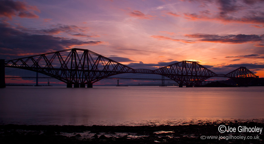 Forth Bridge Sunset