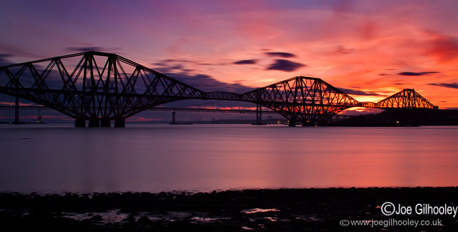 Forth Bridge Sunset