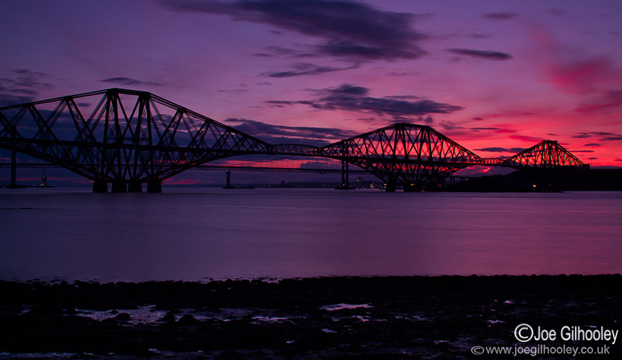 Forth Bridge Sunset