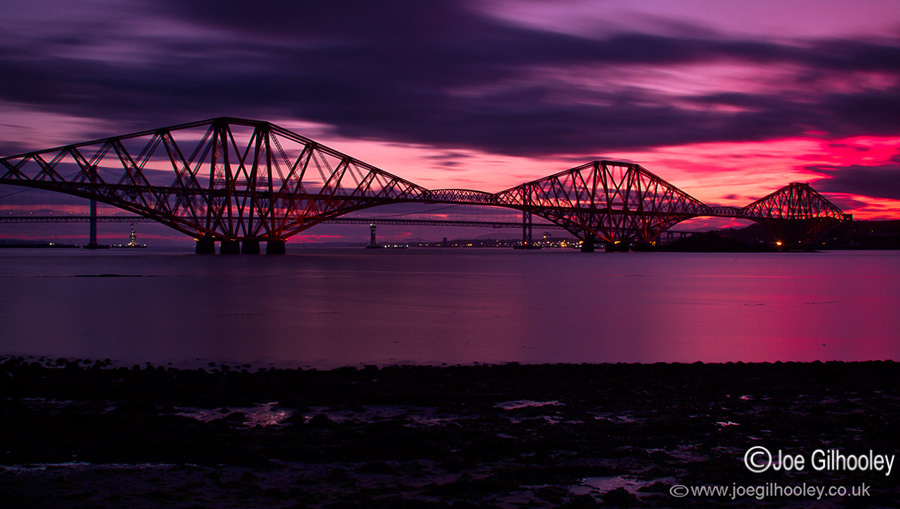 Forth Bridge Sunset