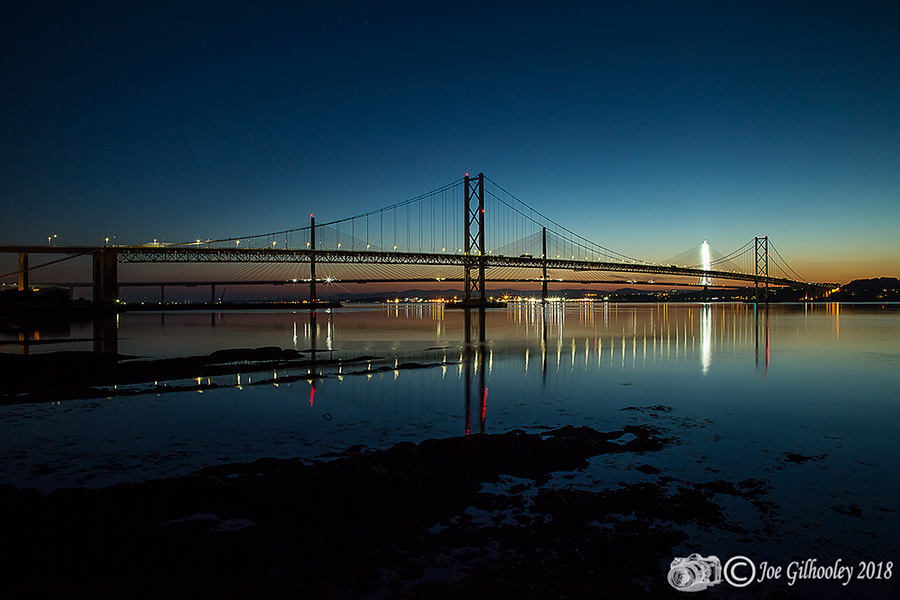 The Forth Road Bridge and The Queensferry Crossing The Forth Road Bridge and The Queensferry Crossing