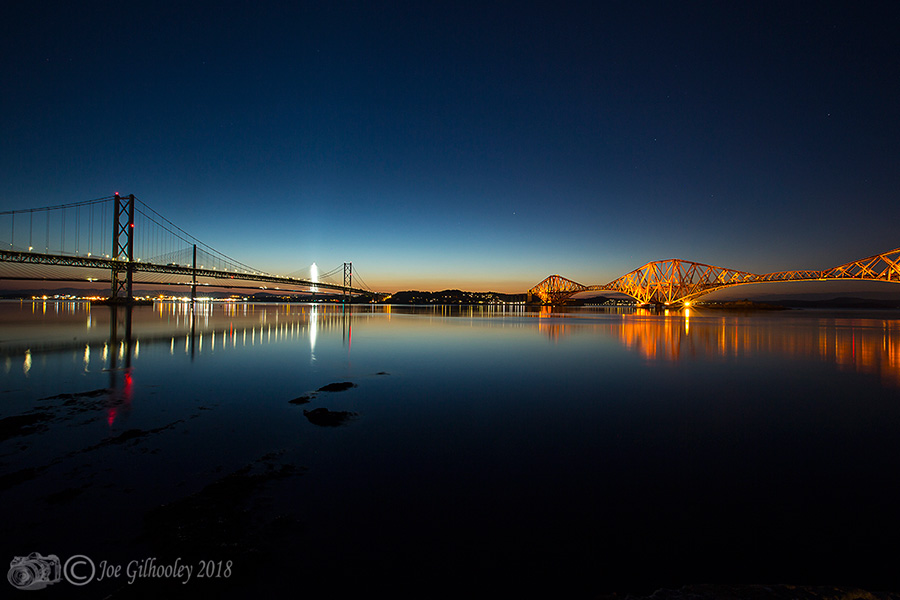 The Forth Bridge, The Forth Road Bridge and The Queensferry Crossing The Forth Bridge, The Forth Road Bridge and The Queensferry Crossing