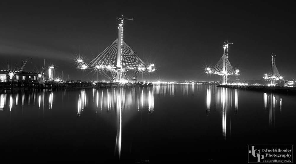 Queensferry Crossing under construction