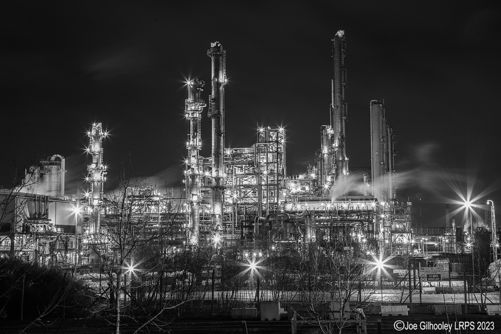 Grangemouth Refinery by Night