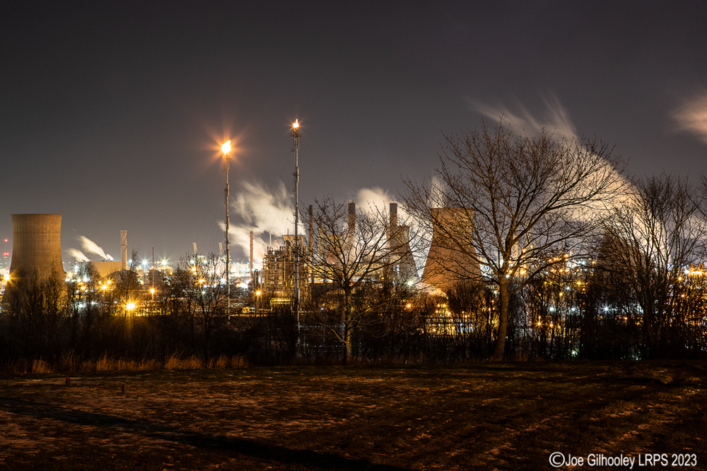 Grangemouth Refinery by Night