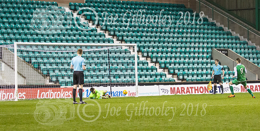 Hibernian v Celtic - Scottish Youth Cup Semi Final at Easter Road