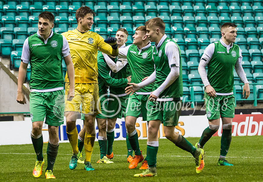 Hibernian v Celtic - Scottish Youth Cup Semi Final at Easter Road