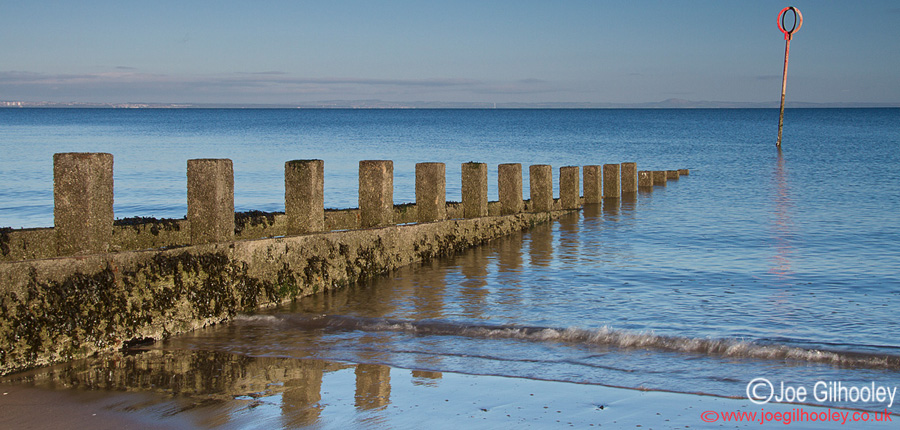 Joppa Beach Tidal Barriers 26th December 2013