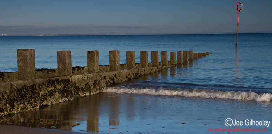 Joppa Beach Tidal Barriers 26th December 2013