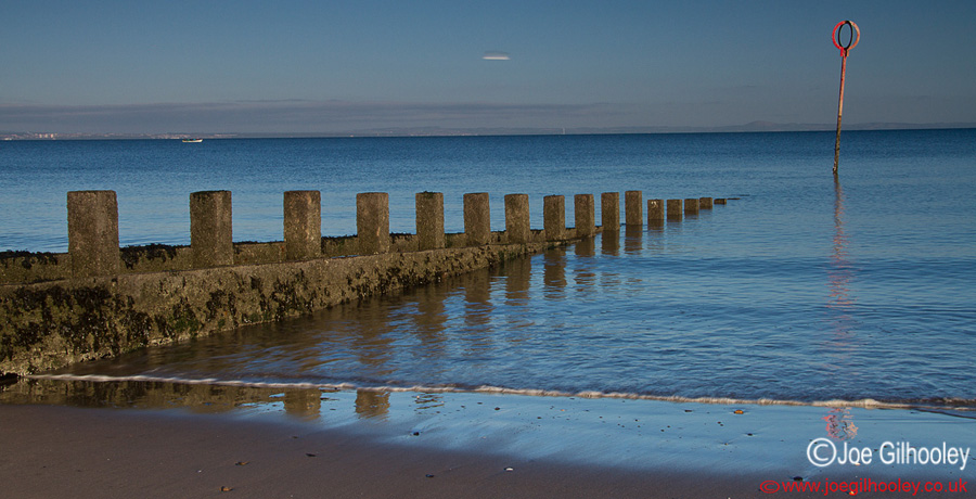 Joppa Beach Tidal Barriers 26th December 2013