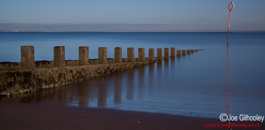 Joppa Beach Tidal Barriers 26th December 2013