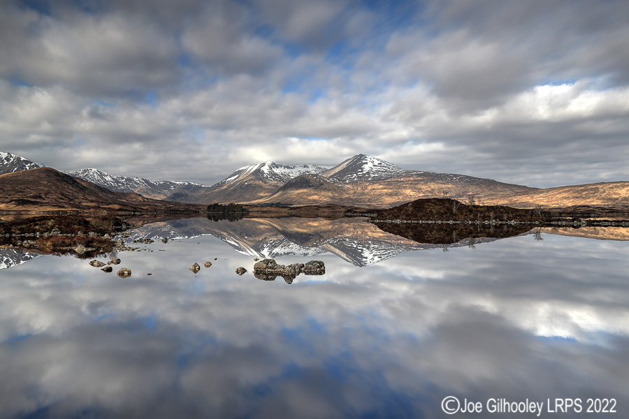 Lochan na-h-Achlaise Reflections Lochan na-h-Achlaise Reflections