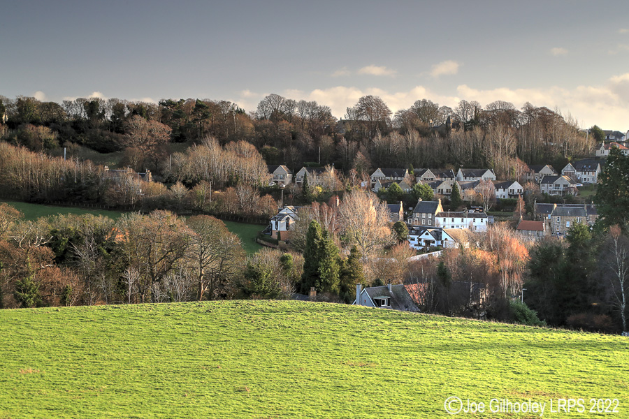 Views of Lasswade from Kings Acre