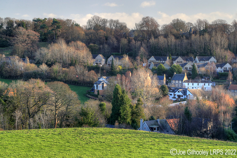 Views of Lasswade from Kings Acre
