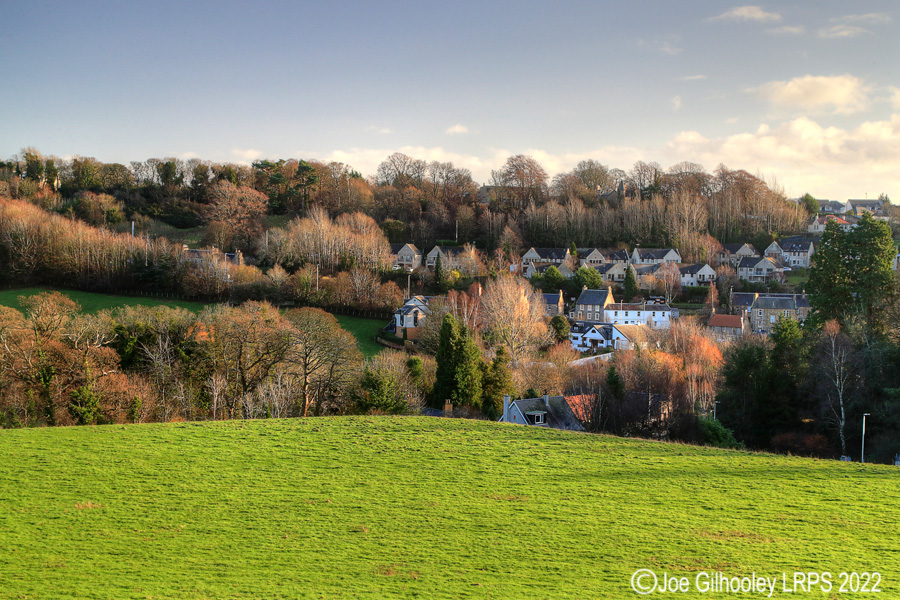 Views of Lasswade from Kings Acre