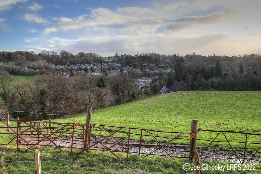Views of Lasswade from Kings Acre