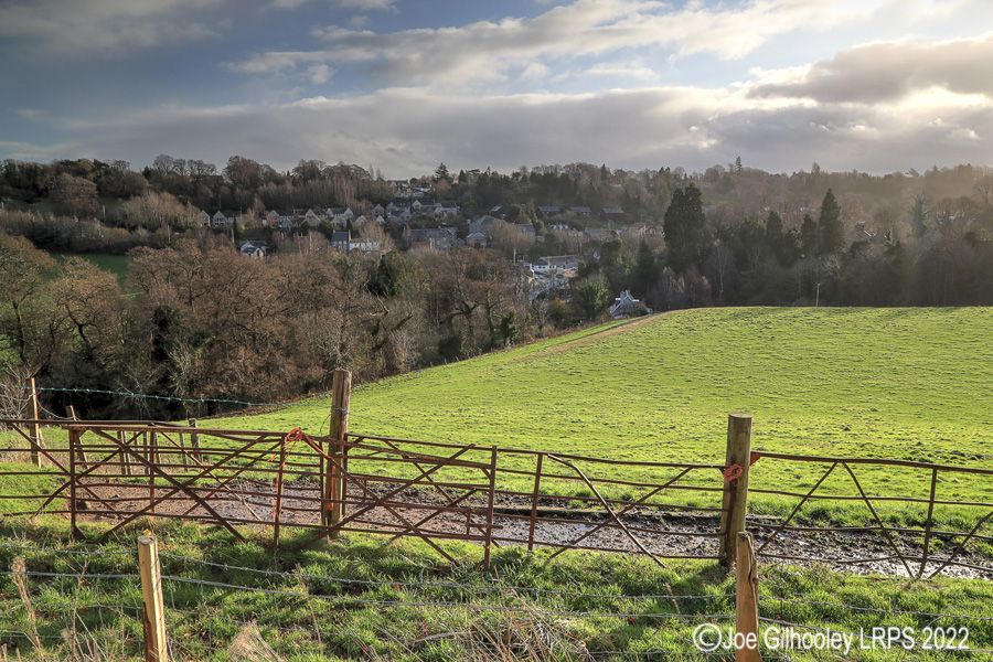 Views of Lasswade from Kings Acre