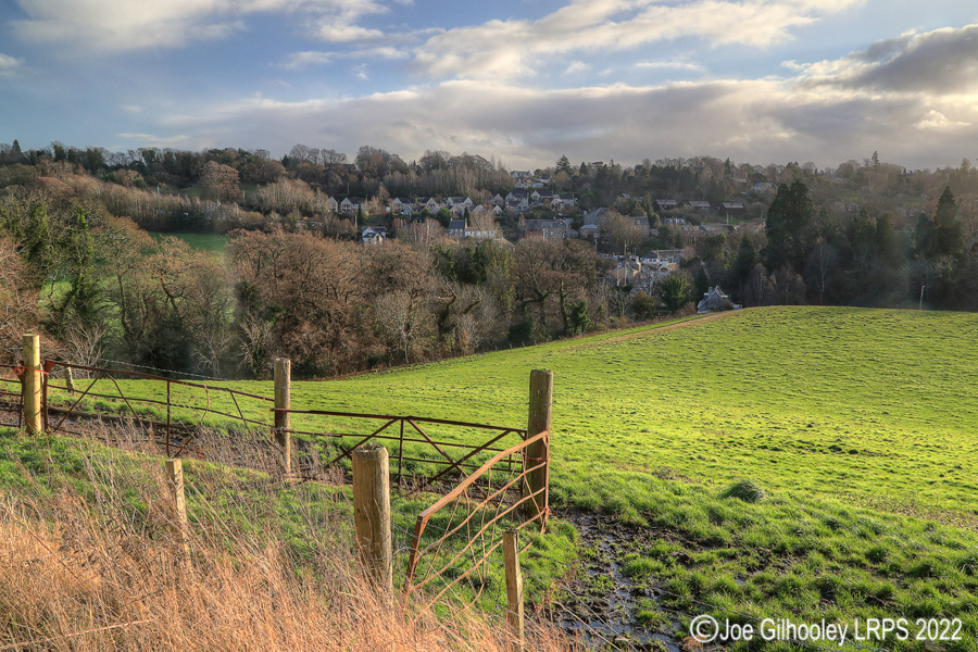 Views of Lasswade from Kings Acre
