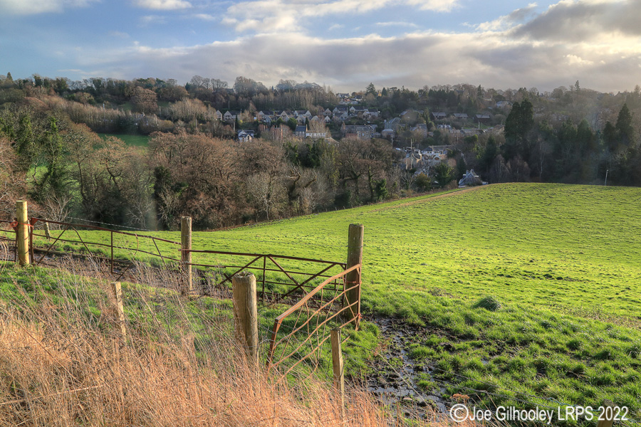 Views of Lasswade from Kings Acre