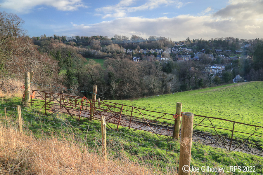 Views of Lasswade from Kings Acre