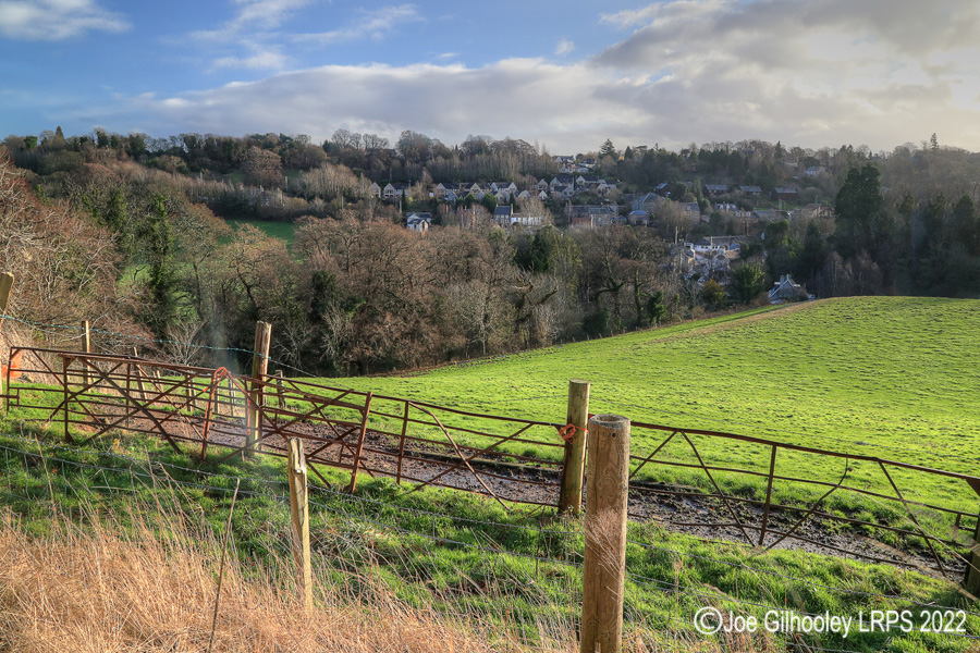 Views of Lasswade from Kings Acre