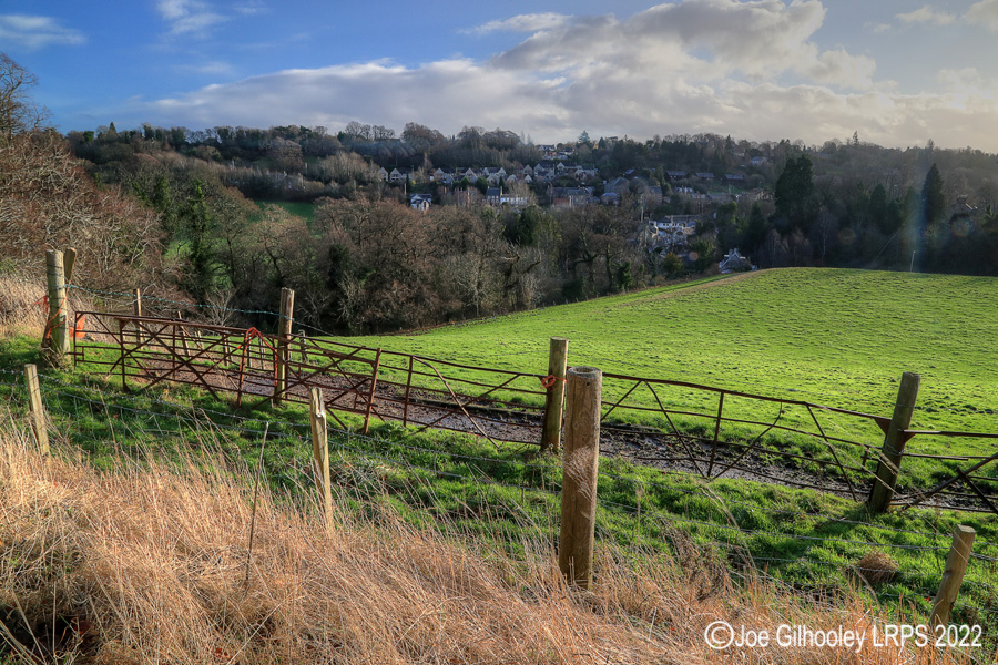 Views of Lasswade from Kings Acre