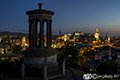 Edinburgh city skyline from Calton Hill 15th August 2017