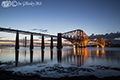 Forth Bridge by night  8th April  2018