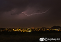 Lightning Strike over Edinburgh 26th July 2018