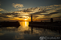 Newhaven Harbour sunset 7th May 2018