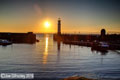 Newhaven Harbour Sunset 27th June 2019