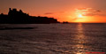 Tantallon Castle Sunset from Seacliff Beach 23rd July 2015